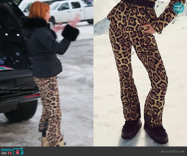 Goldbergh Minou Ski Pants in Jaquar worn by Whitney Rose on The Real Housewives of Salt Lake City