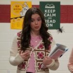 Grace’s floral crochet knit cardigan on My Life with the Walter Boys