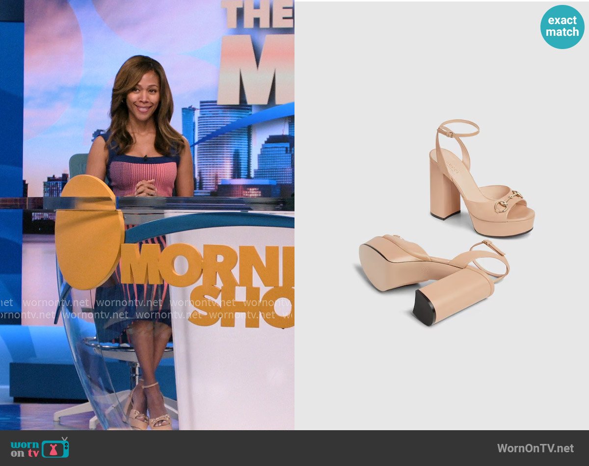 Chris’s shoes on The Morning Show