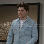 Remy’s denim shirt on The Bold and the Beautiful