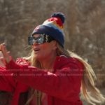 Heather’s red jacket and sunglasses on The Real Housewives of Salt Lake City