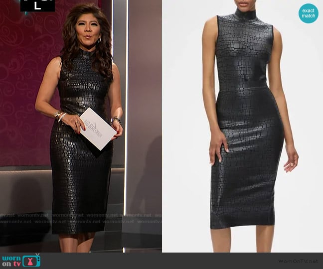 Herve Leger The Clarice Top worn by Julie Chen on Big Brother