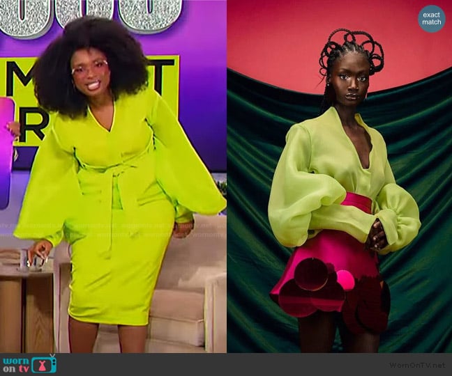 Imad Eduso Adunni Top worn by Jennifer Hudson on The Jennifer Hudson Show