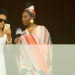 Isabella’s striped wrap dress on The Girlfriend