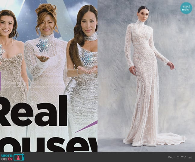 J'Aton Couture Wedding Dress worn by Mary Cosby on The Real Housewives of Salt Lake City