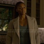 Jax’s grey coat on Reasonable Doubt