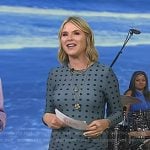 Jenna’s blue polka dot dress on Today
