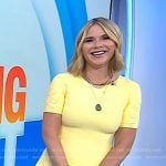 Jenna’s yellow eyelet mini dress on Today