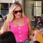 Jennifer’s pink corset top on The Real Housewives of Orange County