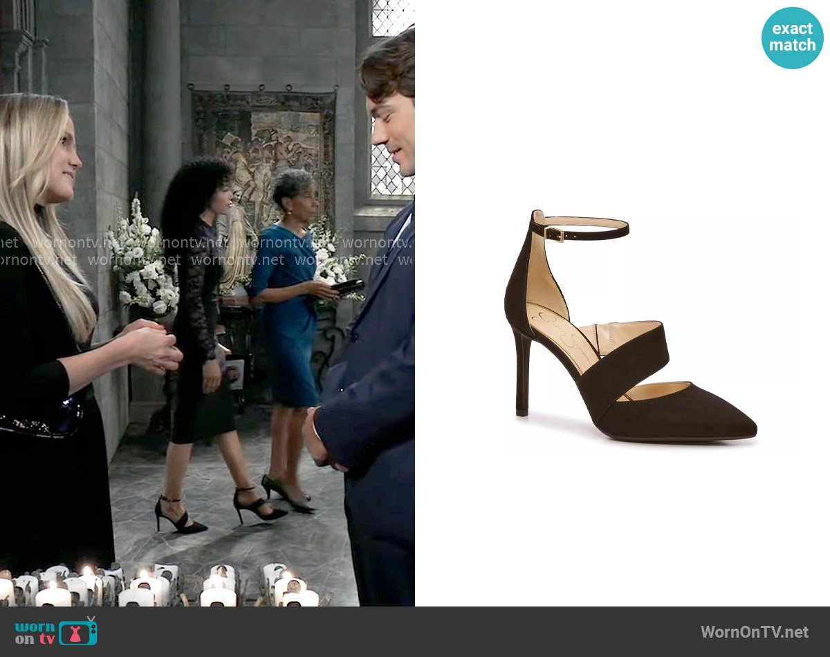 Jessica Simpson Gedreau Pump worn by Portia Robinson (Brook Kerr) on General Hospital