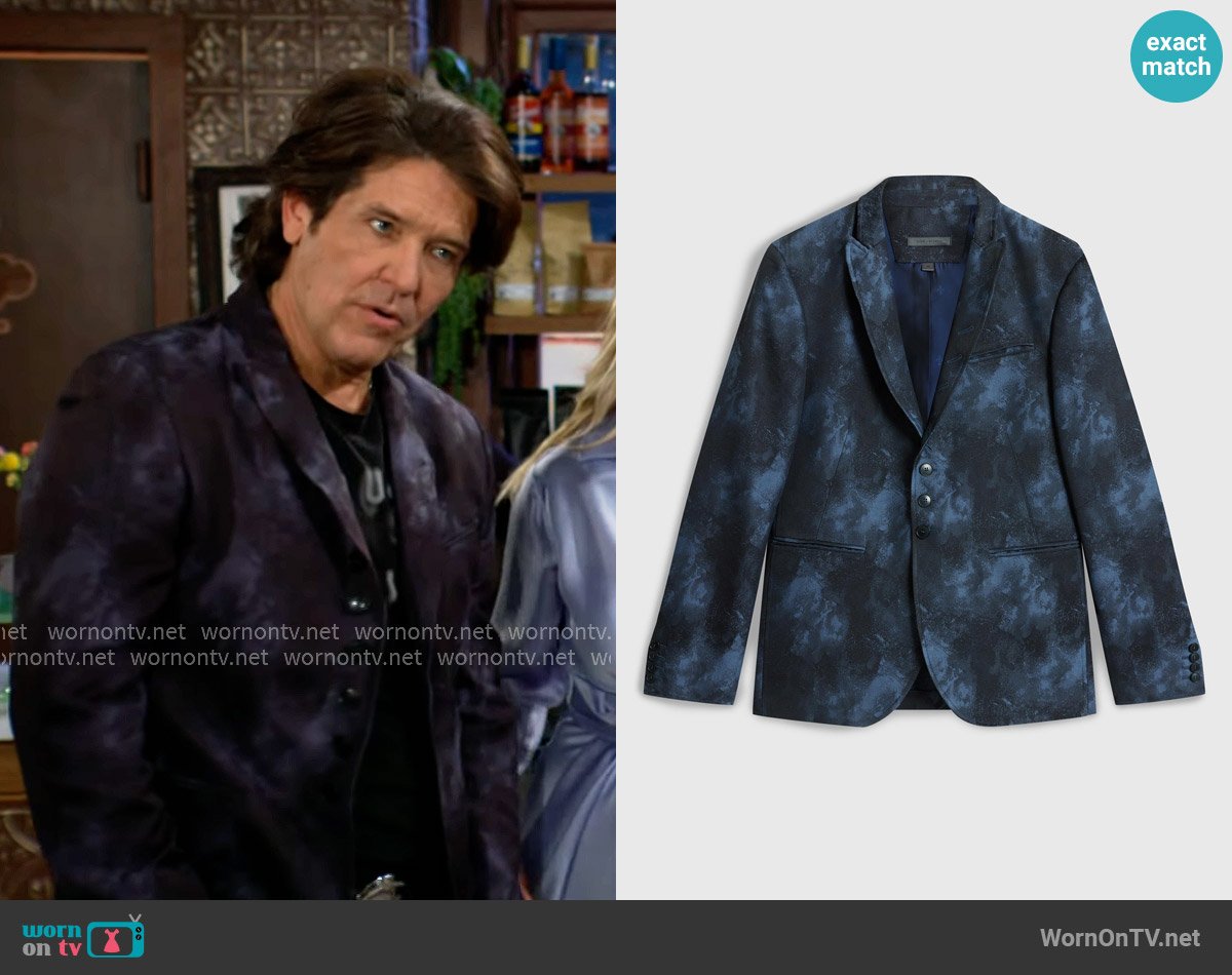 John Varvatos Woodward Jacket worn by Danny Romalotti (Michael Damian) on The Young and the Restless