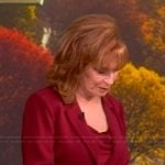 Joy’s red cropped blazer on The View