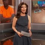 Julie’s belted denim dress on Big Brother
