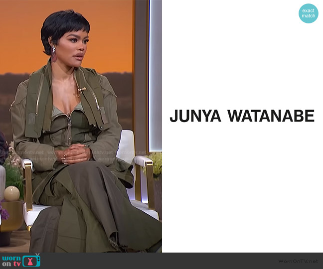 Junya Watanabe 2006 Fall Winter Collection worn by Teyana Taylor on The Jennifer Hudson Show