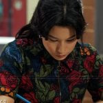 Katie’s floral print jumpsuit on My Life with the Walter Boys