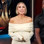 Keltie’s yellow off shoulder mini dress on E! News