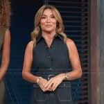 Kit’s belted denim mini dress on Access Hollywood