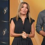 Kit’s black bubble dress on Access Hollywood