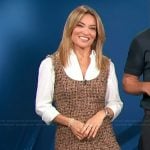 Kit’s tweed mini dress on Access Hollywood