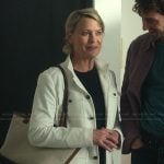 Laura’s white jacket on The Girlfriend