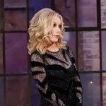 Lauren’s black lace mini dress on The Young and the Restless