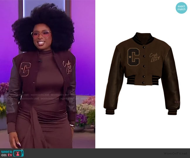 Lexi and Lou Evangeline Turtleneck Maxi Dress worn by Jennifer Hudson on The Jennifer Hudson Show