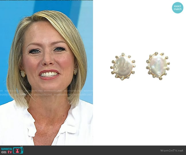 Dylan’s pearl earrings on Today