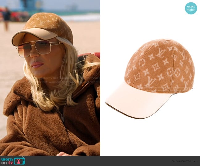 Louis Vuitton Carry On Cap worn by Gretchen Rossi on The Real Housewives of Orange County