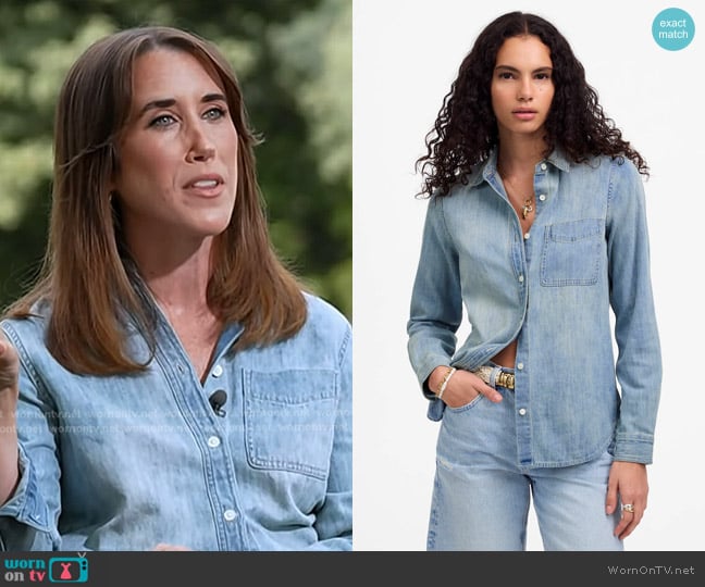 Maggie’s chanbray shirt on Today