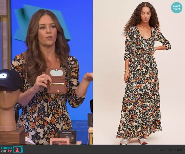 Maeve Omiya Dress worn by Monica Mangin on Live with Kelly and Mark