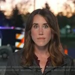 Maggie Vespa’s brown field jacket on Today