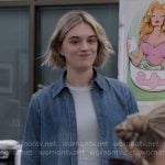Mare’s denim shirt on The Paper