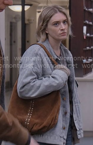 Mare's suede studded bag on The Paper