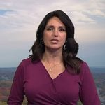 Maria’s purple wrap dress on Today