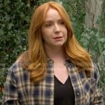 Mariah’s plaid shirt on The Young and the Restless