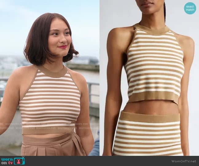 Belly’s striped sleeveless top on The Summer I Turned Pretty