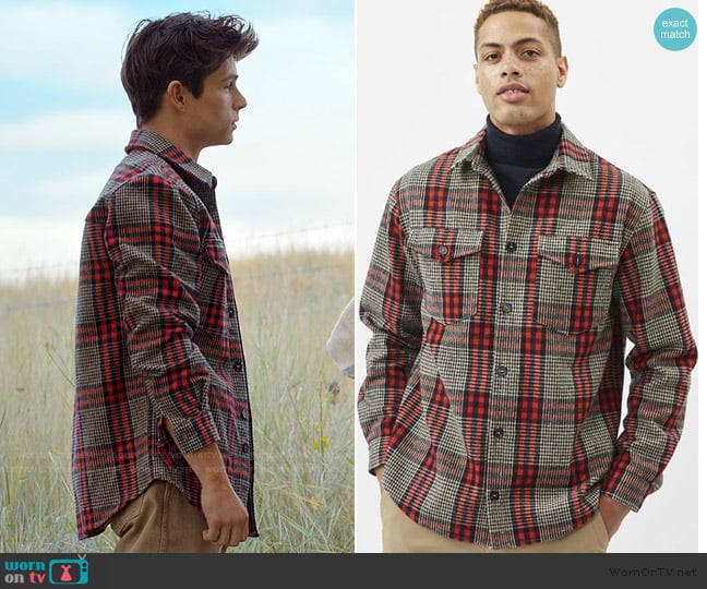 Minimum Tobi Over Shirt worn by Alex Walter (Ashby Gentry) on My Life with the Walter Boys