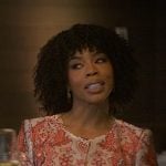 Monica’s sequin floral jacket on Reasonable Doubt