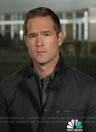 Morgan Chesky's black zip jacket on Today