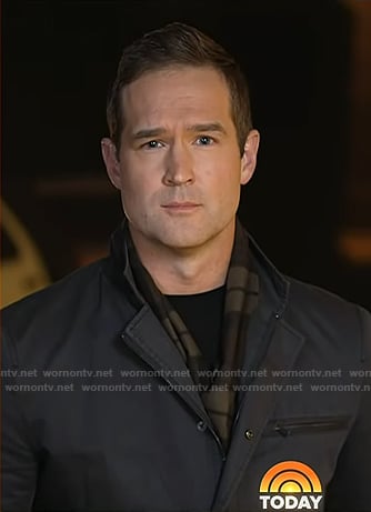 Morgan Chesky's black zip jacket on Today