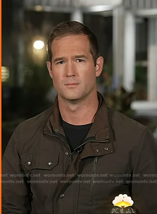 Morgan Chesky's brown field jacket on Today