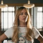 Morgan’s Ciao graphic t-shirt on High Potential