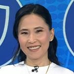 Vicky’s heart pendant with pearl necklace on Today