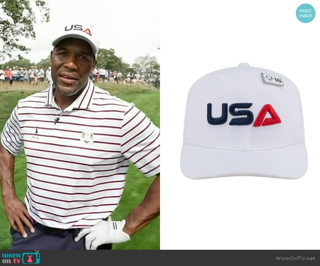 New Era U.S. Ryder Cup Stretch-Snap Trucker Cap worn by Michael Strahan on Good Morning America