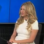 Nikki’s white textured dress on E! News
