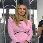 Nikki Glaser’s pink mini dress on Today