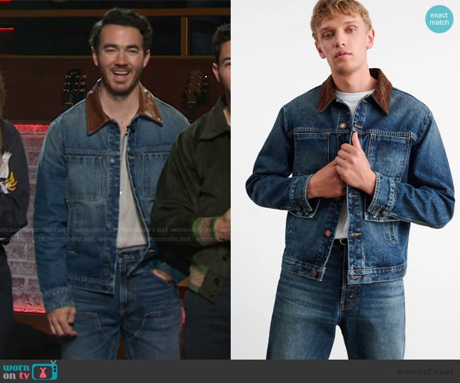 Nili Lotan Chester Jacket worn by Kevin Jonas on The Kelly Clarkson Show