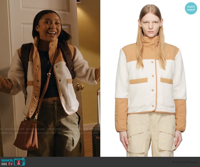 North Face Gragmont Snap Fleece Jacket worn by Haley Young (Zoë Soul) on My Life with the Walter Boys