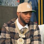 Papoose’s plaid shirt on Tamron Hall Show