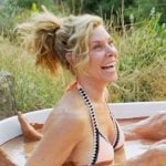 Peg’s orange bikini on The Golden Bachelor